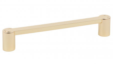 Moderne - Maner pentru mobila Fusion, finisaj alama lustruita, L:180 mm