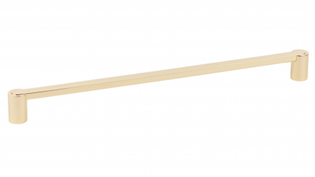 Moderne - Maner pentru mobila Fusion, finisaj alama lustruita, L:340 mm