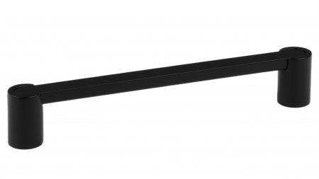 Moderne - Maner pentru mobila Fusion, finisaj negru mat, L:180 mm