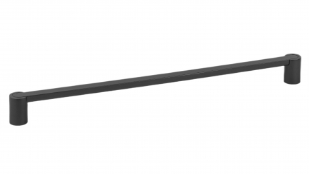 Manere si butoni - Maner pentru mobila Fusion, finisaj negru titan, L:340 mm