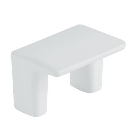 Moderne - Maner pentru mobila Gen, finisaj alb, L:41.7 mm