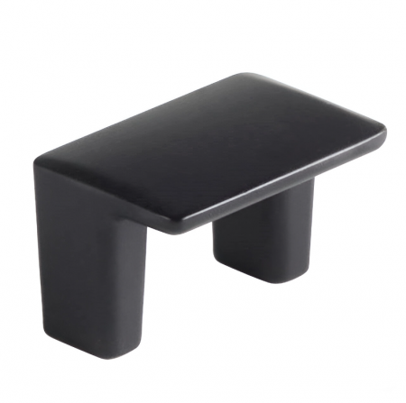 Moderne - Maner pentru mobila Gen, finisaj negru cobalt, L:41.7 mm