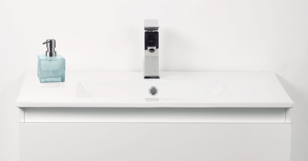 Moderne - Maner pentru mobila Grada, finisaj alb mat, L:797 mm