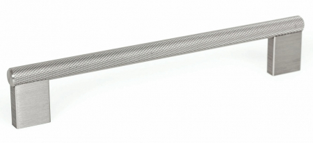 Moderne - Maner pentru mobila Graf Big, finisaj otel inoxidabil, L:352 mm