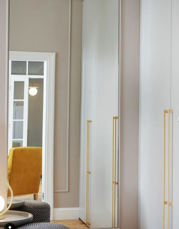 Maner pentru mobila Graf Big Long, finisaj alama intunecata periata, L:1200 mm [3]
