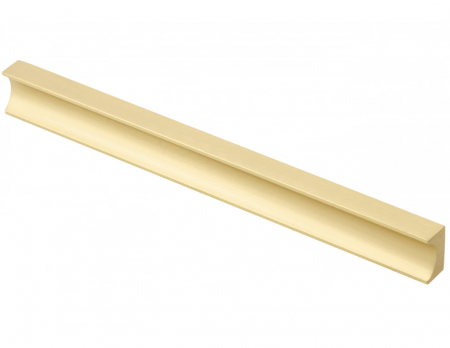 Moderne - Maner pentru mobila Groove, auriu deschis periat GT, L:190 mm