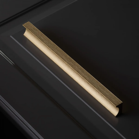 Maner pentru mobila Groove, auriu deschis periat GT, L:190 mm [2]