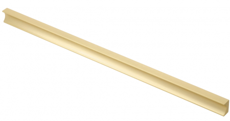 Moderne - Maner pentru mobila Groove, finisaj auriu deschis periat GT, L:360 mm