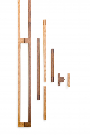Maner pentru mobila Hako, finisaj stejar, L:348 mm [5]