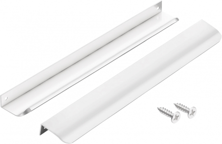 Maner pentru mobila Hexa GT, finisaj alb mat GT, L:360 mm [1]