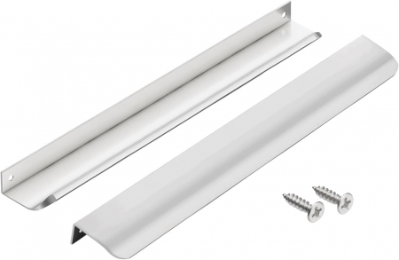 Maner pentru mobila Hexa GT, finisaj aluminiu GT, L:360 mm [1]