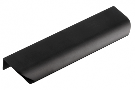 Moderne - Maner pentru mobila Hexa GT, finisaj negru mat GT, L:150 mm
