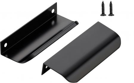Maner pentru mobila Hexa GT, finisaj negru mat GT, L:150 mm [1]