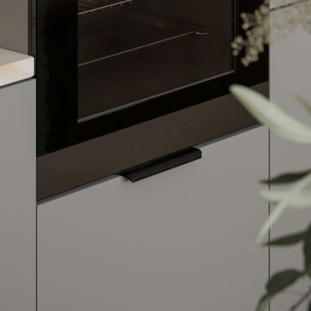 Maner pentru mobila Hexa GT, finisaj negru mat GT, L:190 mm [7]