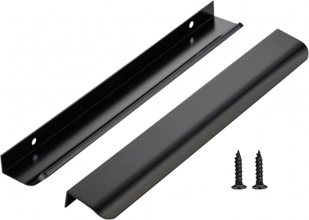 Maner pentru mobila Hexa GT, finisaj negru mat GT, L:290 mm [1]