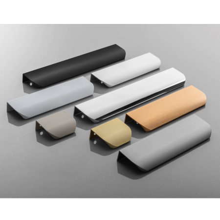 Mâner pentru mobilă Hexa GTV, auriu periat, L: 150 mm [3]