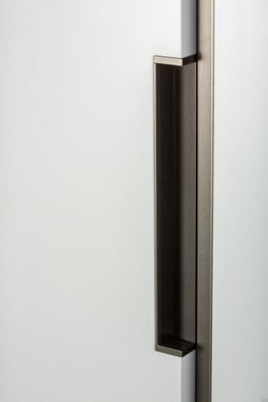 Maner pentru mobila Hexxa, finisaj gri metalizat, L 1100 mm [2]