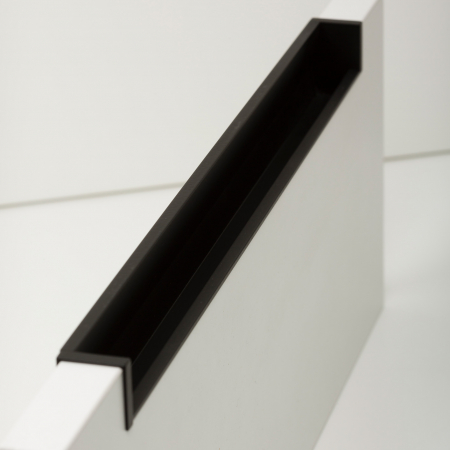 Maner pentru mobila Hexxa, finisaj negru mat, L 1100 mm [4]