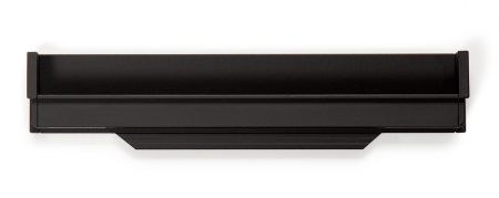 Moderne - Maner pentru mobila Hexxa, finisaj negru mat, L 350 mm
