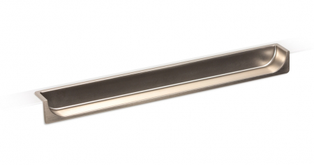 Manere si butoni - Maner pentru mobila Hide, finisaj nichel periat, L:180 mm