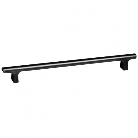 Moderne - Maner pentru mobila Hinoki Big, finisaj negru periat, L:500 mm