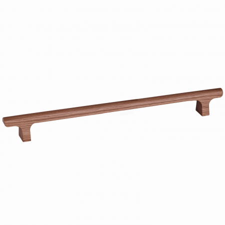 Din lemn - Maner pentru mobila Hinoki Wood Big, finisaj nuc, L:500 mm