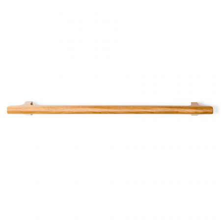 Maner pentru mobila Hinoki Wood Big, finisaj stejar, L:500 mm [1]