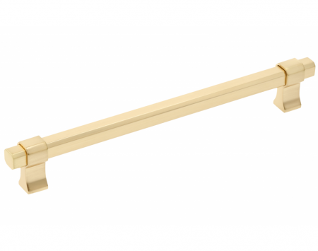 Clasice si vintage - Maner pentru mobila Imperial, finisaj auriu periat GT, L:194 mm