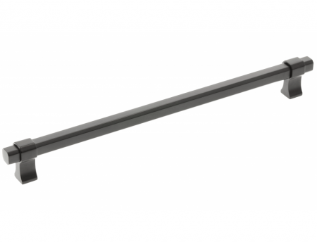 Clasice si vintage - Maner pentru mobila Imperial, finisaj negru mat GT, L:290 mm