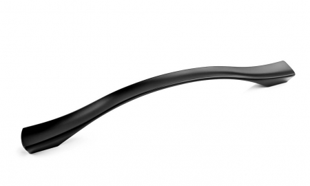Moderne - Maner pentru mobila Iris, finisaj negru mat, L:182 mm