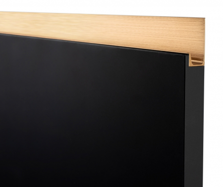 Moderne - Maner pentru mobila Jey, finisaj alama cava periata, L:1197 mm