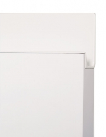 Moderne - Maner pentru mobila Jey, finisaj alb mat, L:897 mm