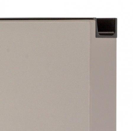 Moderne - Maner pentru mobila Jey2, finisaj negru mat, L:697 mm