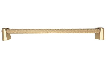 Maner pentru mobila Kasper Knurling, finisaj alama mata CB, 320 mm [1]