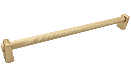 Moderne - Maner pentru mobila Kasper Knurling, finisaj alama mata CB, 320 mm
