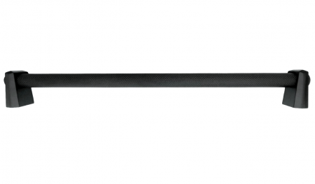 Maner pentru mobila Kasper Knurling, finisaj negru mat CB, 480 mm [1]