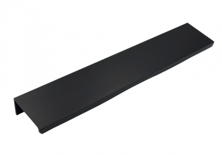 Moderne - Maner pentru mobila Kenzo, finisaj negru mat, L:200 mm