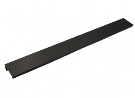 Moderne - Maner pentru mobila Kenzo, finisaj negru mat, L:350 mm