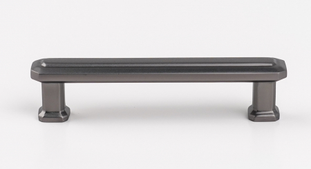 Maner pentru mobila King, finisaj negru gun metal CB, 96 mm [3]