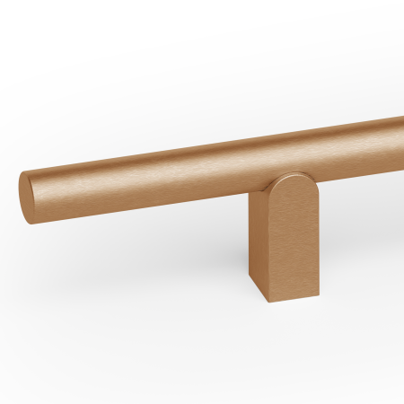 Maner pentru mobila Kumo, finisaj alama cava periata, L:248 mm [2]