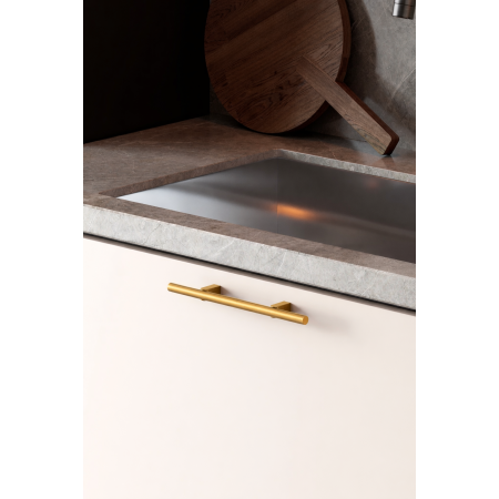 Maner pentru mobila Kumo, finisaj alama cava periata, L:248 mm [3]
