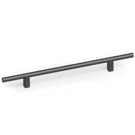 Moderne - Maner pentru mobila Kumo, finisaj negru titan, L:480 mm
