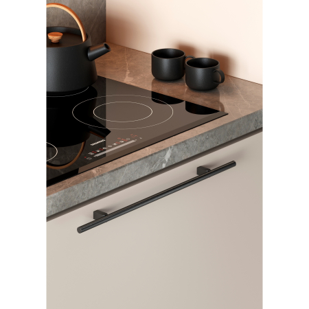 Maner pentru mobila Kumo, finisaj negru titan, L:480 mm [3]