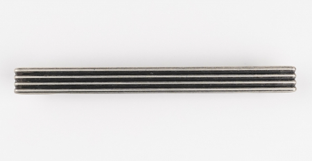 Maner pentru mobila Leco, finisaj argint antichizat CB, 160 mm [1]