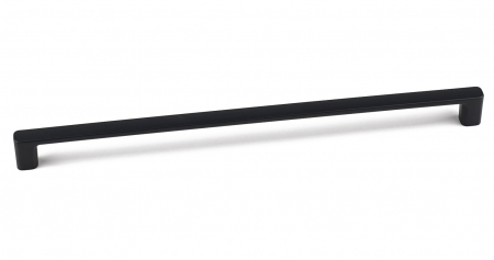 Moderne - Maner pentru mobila Leta, finisaj negru mat CB, 320 mm