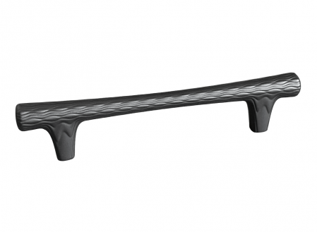 Clasice si vintage - Maner pentru mobila Lina, finisaj negru mat CB, 96 mm