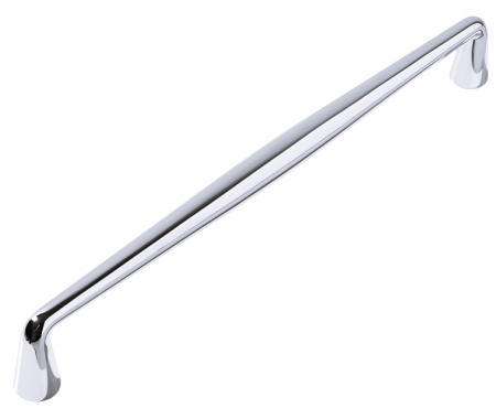 Moderne - Maner pentru mobila Linea, finisaj crom, L:172 mm
