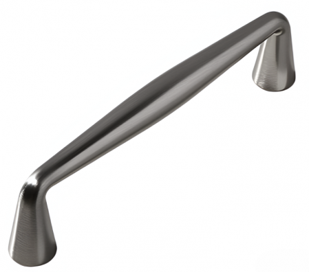Moderne - Maner pentru mobila Linea, finisaj titan, L:109 mm