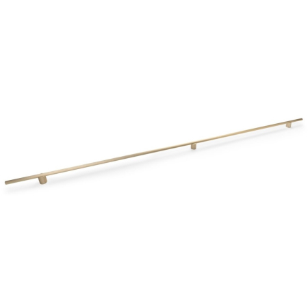 Moderne - Mâner pentru mobilă Linea GTV, auriu deschis periat, L: 1200 mm