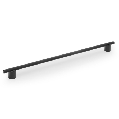 Moderne - Mâner pentru mobilă Linea GTV, negru mat, L: 370 mm